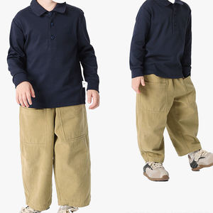 Nueva Colección Otoño 2026, Camiseta Polo de Manga Corta para Niños, Estilo Preppy Informal, 100% Algodón, Tejido de Punto, Moda Infantil - Product Image 6