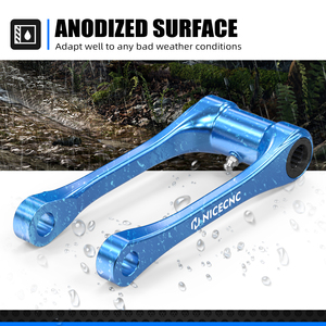 NICECNC Anodización Motocicleta 1 ''Enlace de descenso para Husqvarna FE 250 350 <span class=keywords><strong>450</strong></span> 501s <span class=keywords><strong>TE</strong></span> 150 FX 350 <span class=keywords><strong>TE</strong></span> 300 2025 Aluminio - Product Image 4
