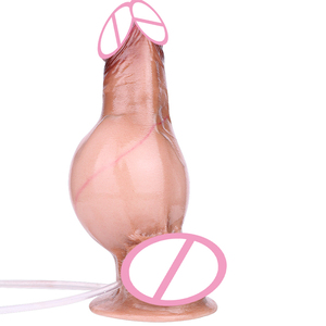 FAAK-CQZS1139 in Silicone materiale di aspirazione tazza di pene di simulazione spruzzatura gonfiabile pene esperienza sentire realistici giocattoli femminili - Product Image 2