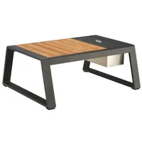 Modernes, schlichtes Loveseat, wasserdicht, luxuriöse Gartenmöbel, Armlehnen-Outdoor-Lounge-Sofa, Garten-Sitzgruppe, Hotel-Lounge-Sofa