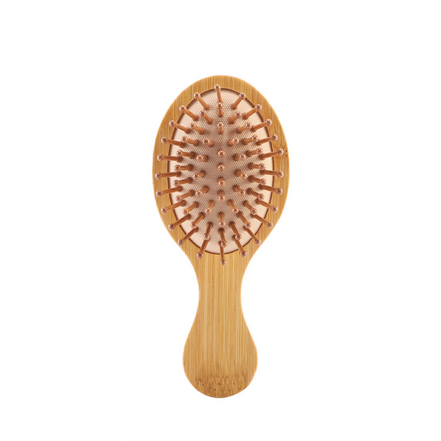 High-Value Portable Airbag Massage Comb Cute Cushion Eco-Friendly Bamboo Student Hair Comb Fashion Style for Girls Use at Home