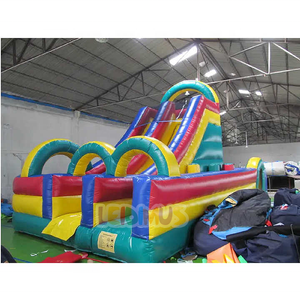 Thổi lên trẻ em Người lớn nhà bị trả lại không khí trượt Inflatable khóa học trở ngại thương mại Nhà bị trả lại các khóa học trở ngại - Product Image 3