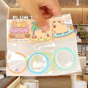 Crystal Tape Ball Sticky Ball Transparent Stress Relief Student Stationery Diy Toy Set 8-13 Years Made In China - Product Image 4