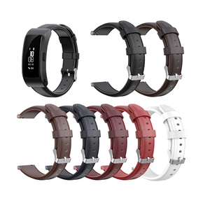 Bracelet en cuir véritable pour HUAWEI TalkBand <span class=keywords><strong>B6</strong></span> B3, bracelet de remplacement réglable, bracelet intelligent avec fermoir en métal, bracelet de montre - Product Image 1
