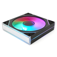 Boîtier d'ordinateur AntarcChill, nouveau prix d'usine, avec éclairage LED RGB, design miroir infini, ventilateur de refroidissement PC gaming 120 mm