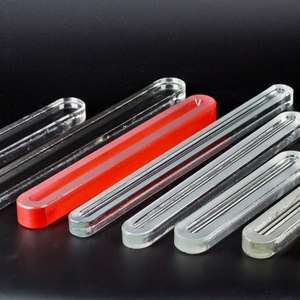 Plaque de <span class=keywords><strong>verre</strong></span> indicateur de niveau de liquide, résistante aux hautes températures, en <span class=keywords><strong>verre</strong></span> borosilicaté haute densité 3.3 - Product Image 1