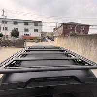 Plateforme de toit robuste en alliage d'aluminium pour pick-up Ranger, pour chargement de bagages, compatible hardtop et canopy, pièces pour camping tout-terrain