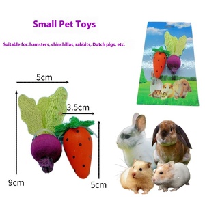 Jouets à mâcher de dentition en bois massif naturel en gros d'usine pour Hamster - Product Image 6