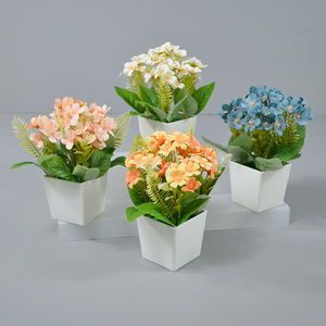 Artisanat Dongchen, bonsaï artificiel en fleurs de soie, 10 cm-30 cm, décoration de table à domicile, accessoires de mariage - Product Image 1