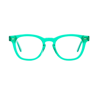 Lunettes en acétate Transparent, 1 paire, verres optiques transparents, à monture transparente, pour hommes et femmes, myopie