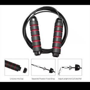 Tùy chỉnh tập thể dục phòng tập thể dục Tập Thể Dục Đào Tạo tập thể dục nặng thép cáp dây mang trọng Bỏ qua dây có thể điều chỉnh tốc độ nhảy dây - Product Image 4