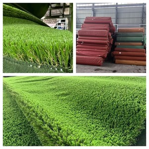 Cỏ nhân tạo Turf cho bóng đá ngoài trời đưa màu xanh lá cây cảnh quan sàn - Product Image 6
