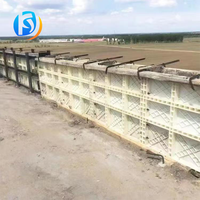 Moule de canal d'eau en plastique industriel personnalisé Yaokun, réutilisable, de haute qualité, panneau de coffrage de drainage efficace pour usage commercial