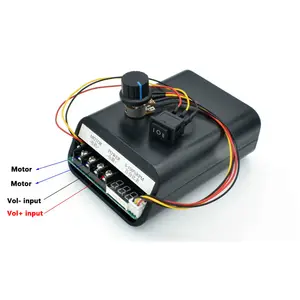 Pwm Dc Motor Snelheidsregelaar Max 60a Cw Ccw Digitaal Display 0 ~ 100% Verstelbare Aandrijfmodule Ingang 10V ~ 55V