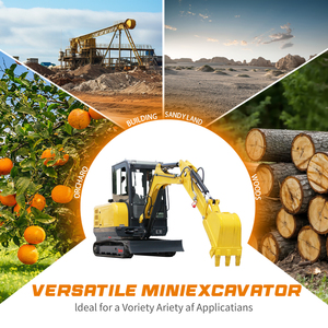 Mini Excavadora con Envío Gratuito, Motor con Certificación CE y EPA, Excavadora de Orugas de 3.5 Toneladas, Pequeña, para Granja, en Venta - Product Image 4