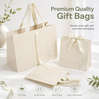Sacs en papier de luxe faits main sur mesure OEM avec lamination, tailles personnalisées pour cadeaux de fête, marchandises de détail et emballages professionnels