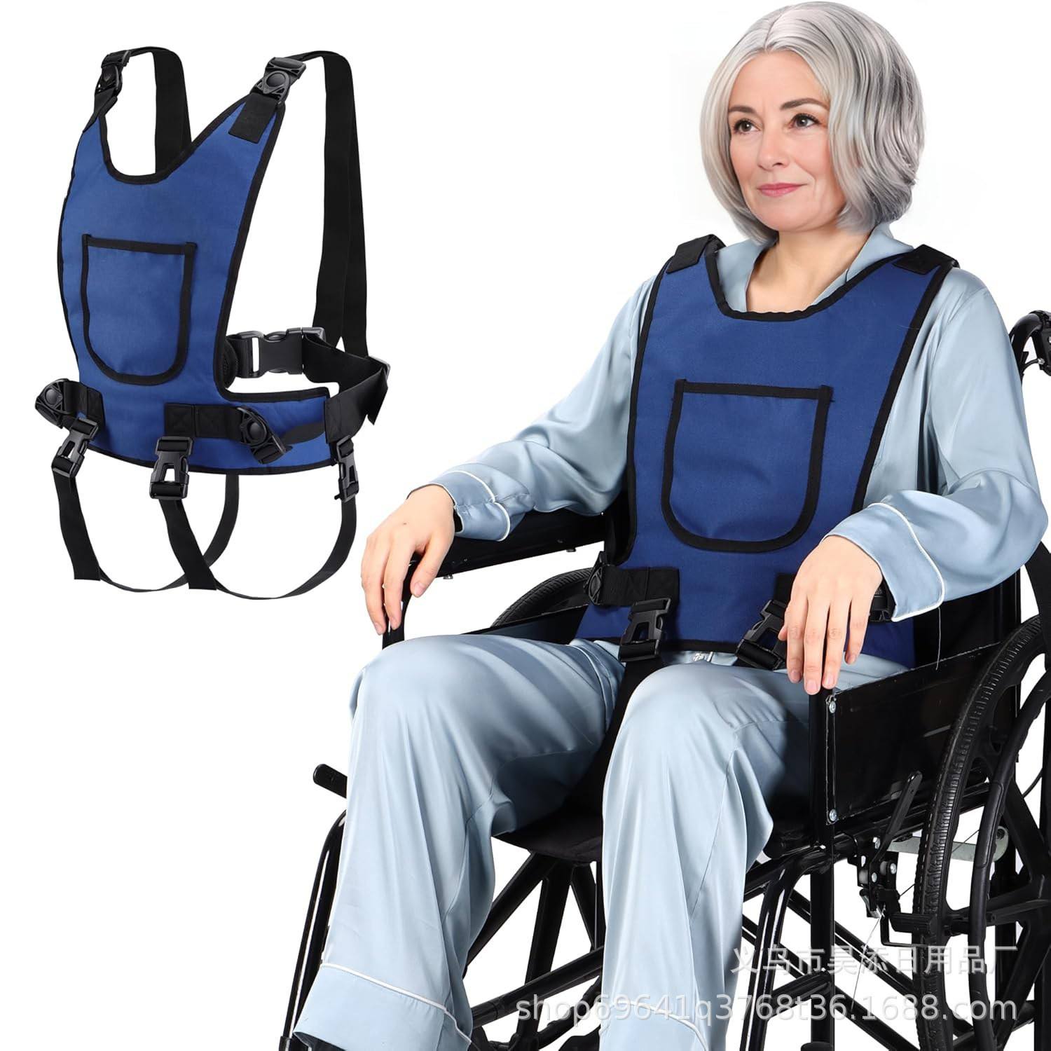 Cinturón de seguridad portátil para silla de ruedas