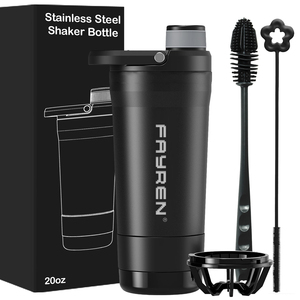 Gobelet isotherme à double paroi en acier inoxydable, tasse de voyage, shaker de protéines sportif – Vente chaude directe usine - Product Image 2