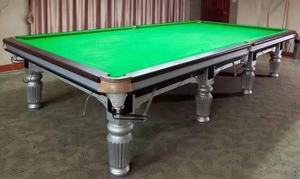 Table de billard de luxe professionnelle pour tournoi, en bois massif, ardoise, <span class=keywords><strong>snooker</strong></span>, billard, haute qualité, usage intérieur, équipement de salle de sport à domicile - Product Image 3