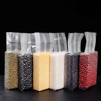 Sacs sous vide en plastique remplis de 1 kg à 10 kg, forme brique, autoportants, transparents, thermoscellables pour l'emballage du riz - Vente chaude