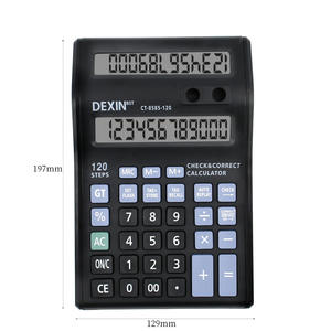 Calculadora Electrónica Dexin CT-8585-120 de 12 Dígitos, Doble Alimentación, de Escritorio, para Uso Financiero - Product Image 2