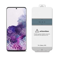 Del TPU del teléfono móvil protector de pantalla de corte por láser que hace la máquina con software de diseño para samsung S21/S20 plus/S20 ultra Nota 20