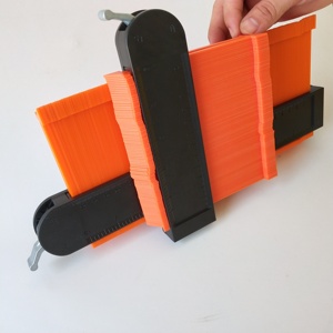 Ensemble <span class=keywords><strong>de</strong></span> 2 pièces duplicateur <span class=keywords><strong>de</strong></span> jauge <span class=keywords><strong>de</strong></span> profil élargi en plastique copie <span class=keywords><strong>de</strong></span> formes irrégulières modèle <span class=keywords><strong>de</strong></span> traçage outil <span class=keywords><strong>de</strong></span> mesure jauge <span class=keywords><strong>de</strong></span> Contour - Product Image 4