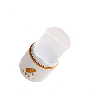 Caja de Almacenamiento de Pastillas Portátil de Estilo Japonés, a Prueba de Luz, para un Día, Mini Caja de Plástico Pequeña, a Prueba de Humedad, para Medicamentos, Conveniente - Product Image 1