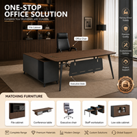Le bureau de direction en forme de L, le petit bureau et l'armoire de rangement convertible nouvellement lancés sont adaptés aux gestionnaires de bureau/directeurs généralistes