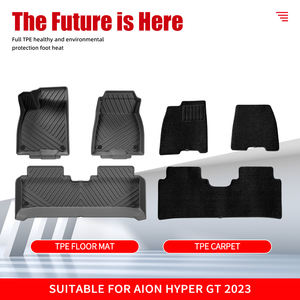 Karpet Mobil Mewah TPE 3D Karpet Alas Kaki Mobil Custom Anti Air Aksesoris Interior Mobil Karpet Lantai Mobil untuk AION Hyper GT 2023 - Product Image 2