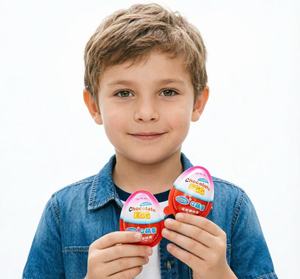 Huevo de Chocolate Sorpresa con Juguete, 25g, Bola de Cacao con Crema de Leche, con Mini Juguete Sorpresa <span class=keywords><strong>en</strong></span> el Interior, 30 Estilos, Venta al por Mayor para Niños, Fábrica OEM - Product Image 4