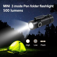 LUGER 3 pièces/ensemble Lampe torche anti-sismique à lumière forte, lampe torche tactique de camping en plein air, lampe torche de chasse, s'adapte au casque