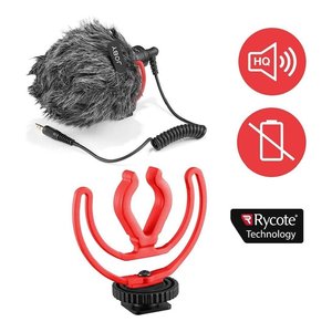 Micrófono WAVO Mobile Negro y Rojo JB01643BWW - Product Image 4