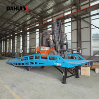 Rampe de quai mobile hydraulique à prix d'usine, certifiée CE, rampe de chargement portable pour le chargement et le déchargement de camions conteneurs