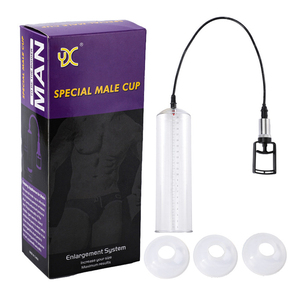 पुरुषों की फिजियोथेरेपी वैक्यूम क्यूपिंग डिवाइस-घरेलू स्वास्थ्य देखभाल और कल्याण उपकरण मोटी और विस्तारित क्यूपिंग जार के साथ - Product Image 1