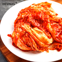 Kimchi prêt à consommer, accompagnement de riz, légumes conservés, fabrication OEM, marque privée, vente en gros