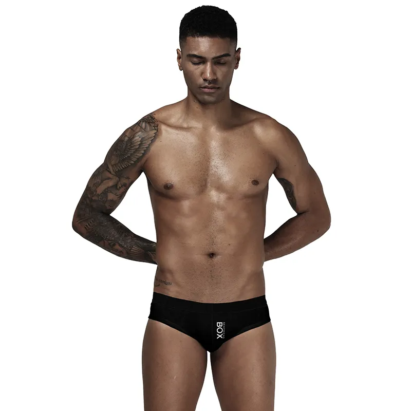 2021 new style ice silk underwear sexy men brief underwear with factory price direct manufacturer