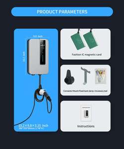 เครื่องชาร์จรถยน<span class=keywords><strong>ต</strong></span>์ไฟฟ้าแบบติดผนัง 7kW/9.6kW/11.5kW เฟสเดียว ได้รับการรับรองมาตรฐาน UL FCC SAE J1772 Type 1 - IP55  พร้อมระบบ RFID/WiFi สำหรับใช้ในบ้านและเชิงพาณิชย์ - Product Image 5