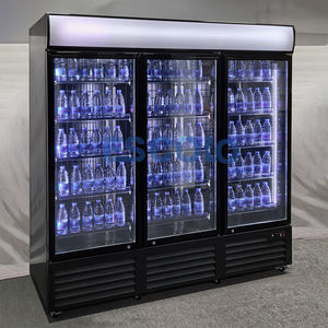 Réfrigérateur vitrine Réfrigérateur sans givre Réfrigérateur à façade vitrée pour boissons Vitrines d'exposition - Product Image 6