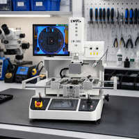 Station de retravaillage BGA infrarouge LW-08S avec alignement optique automatique pour atelier de réparation électronique