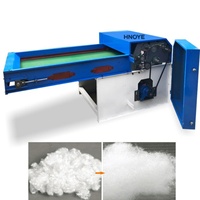 Machine à carder et à ouvrir les déchets de coton pour le traitement du rembourrage de coussins en polyester