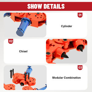 BEIYI Demolitore Idraulico Circolare per Pali Rotondi con Componente Motore Centrale per Escavatori da 20-40 Tonnellate - Product Image 4