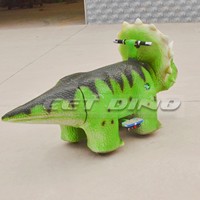 Voitures de dinosaures animatroniques à pièces Machines de jeu pour enfants pour centre commercial Caractéristiques des animaux et des dinosaures préférés des enfants
