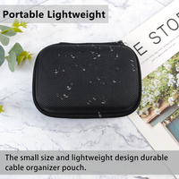 Bolsa Protectora para Cargador Personalizada, Organizador de Cables Portátil, Bolsa Impermeable para Banco de Energía, Ligera, de EVA Rígida