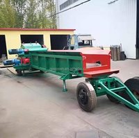 Meilleure vente broyeur de bois à tambour broyeur déchiqueteuse déchiqueteuse déchets de bois branche d'arbre fournie moteur diesel déchiqueteuse de bois