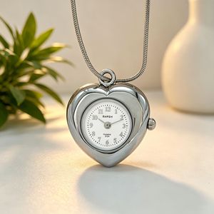 Orologi da Donna BARSH alla Moda con Catena a Collana, Gioielli con Ciondolo a Cuore, Eleganti Orologi da Polso per Signore - Product Image 1