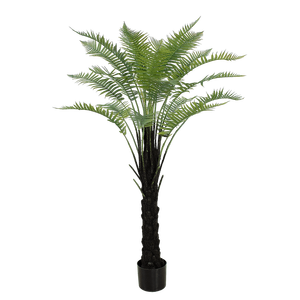 Senmasine 140 ซม.160 ซม.200 ซม.สีเขียวพลาสติก Lraves กระถางพืชตกแต่งบ้านในร่มประดิษฐ์ Fern <span class=keywords><strong>ต้น</strong></span>ไม้ - Product Image 3