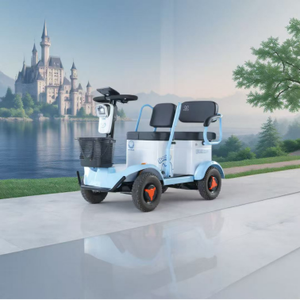 Scooter Eléctrico Todoterreno de 4 Ruedas con 3-4 Asientos, Largo Alcance de 50-70 km, Diseño Resistente para Exteriores, para Adultos y Personas Mayores - Product Image 2