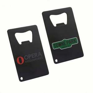 Ouvre-bouteille portable en acier inoxydable durable, écologique et moderne, en forme de carte de crédit, pour cadeaux promotionnels - Product Image 6