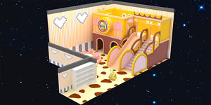 Mini Parque Infantil Interior con Piscina de Pelotas para Niños, Ideal para el Hogar o Espacios Pequeños - Product Image 4